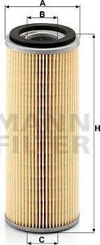 Mann-Filter H 1076 x - Oil Filter autospares.lv