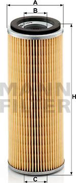 Mann-Filter H 1076 - Oil Filter autospares.lv