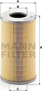 Mann-Filter H 12 107/1 - Oil Filter autospares.lv