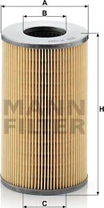 Mann-Filter H 1282 x - Oil Filter autospares.lv