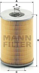 Mann-Filter H 1275 x - Oil Filter autospares.lv
