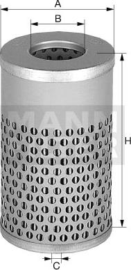 Mann-Filter H 829/2 - Oil Filter autospares.lv