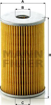 Mann-Filter H 820/3 x - Oil Filter autospares.lv