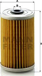 Mann-Filter H 719/2 - Oil Filter autospares.lv