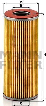 Mann-Filter H 712 k - Oil Filter autospares.lv