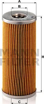 Mann-Filter H 727/4 - Oil Filter autospares.lv