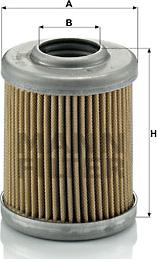 Mann-Filter HD 65 - Fuel filter autospares.lv