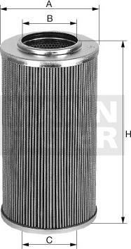 Mann-Filter HU 721 - Hydraulic Filter, automatic transmission autospares.lv