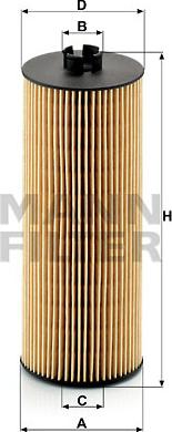 Mann-Filter HU 945/3 x - Oil Filter autospares.lv