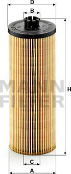 Mann-Filter HU 947/2 x - Oil Filter autospares.lv