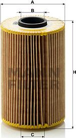 Mann-Filter HU 930/3 x - Oil Filter autospares.lv