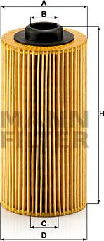 Mann-Filter HU 938/4 x - Oil Filter autospares.lv