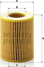 Mann-Filter HU 925/4 x - Oil Filter autospares.lv