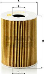 Mann-Filter HU 926/5 x - Oil Filter autospares.lv