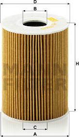 Mann-Filter HU 926/5 y - Oil Filter autospares.lv