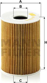 Mann-Filter HU 926/5 z - Oil Filter autospares.lv