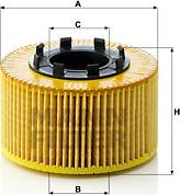 Mann-Filter HU 920 x - Oil Filter autospares.lv