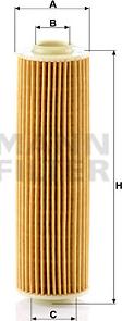 Mann-Filter HU 514 y - Oil Filter autospares.lv