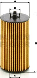 Mann-Filter HU 6019 z - Oil Filter autospares.lv