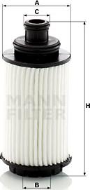 Mann-Filter HU 6023 Z - Oil Filter autospares.lv