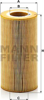 Mann-Filter HU 12 103 x - Oil Filter autospares.lv