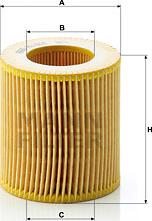 Mann-Filter HU 816 x - Oil Filter autospares.lv