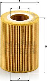 Mann-Filter HU 826 x - Oil Filter autospares.lv