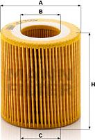 Mann-Filter HU 7002 z - Oil Filter autospares.lv