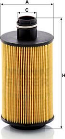 Mann-Filter HU 7030 z - Oil Filter autospares.lv