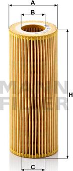 Mann-Filter HU 722 x - Oil Filter autospares.lv