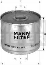 Mann-Filter P 945/2 - Fuel filter autospares.lv