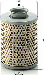 Mann-Filter P 919/7 - Hydraulic Filter, steering system autospares.lv