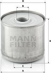 Mann-Filter P 917/1 x - Fuel filter autospares.lv
