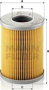 Mann-Filter P 824 x - Fuel filter autospares.lv