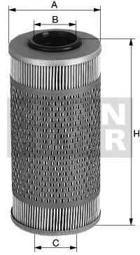Mann-Filter P 825 t - Fuel filter autospares.lv