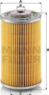 BOSS FILTERS BS04-167 - Fuel filter autospares.lv