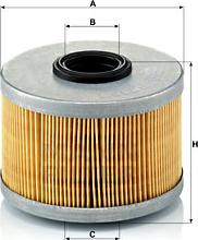 Mann-Filter P 716/1 x - Fuel filter autospares.lv