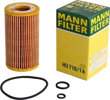 Mann-Filter P 718/1x - Fuel filter autospares.lv