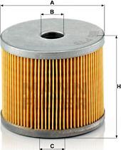 Mann-Filter P 78 x - Fuel filter autospares.lv