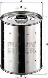 Mann-Filter PF 915 n - Oil Filter autospares.lv