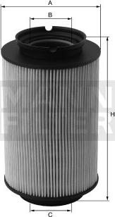 Mann-Filter PU 936 x - Fuel filter autospares.lv