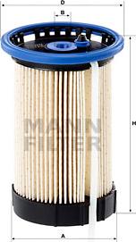 Mann-Filter PU 8014 - Fuel filter autospares.lv