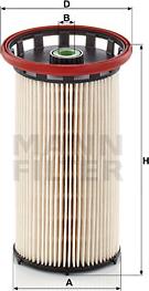 Mann-Filter PU 8028 - Fuel filter autospares.lv