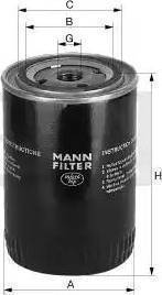 Mann-Filter W 719/46 - Oil Filter autospares.lv