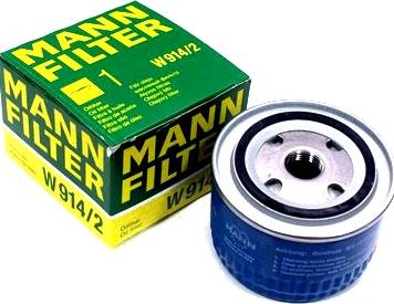 Mann-Filter W 914/2 (10) - Oil Filter autospares.lv