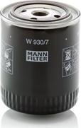 Mann-Filter W 930/7 - Oil Filter autospares.lv