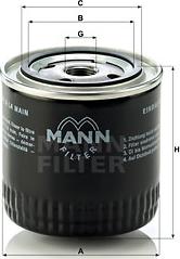 Mann-Filter W 920/17 - Oil Filter autospares.lv