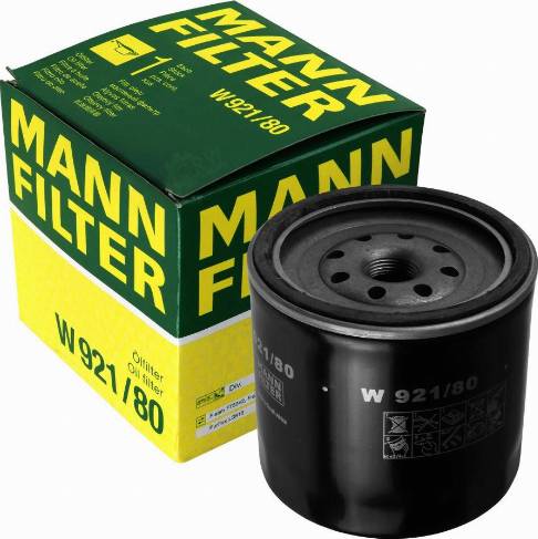 Mann-Filter W 921 - Oil Filter autospares.lv