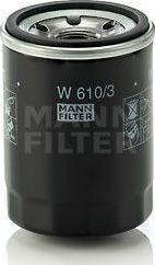 Mann-Filter W 610/82 - Oil Filter autospares.lv