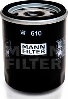 Mann-Filter W 610 - Oil Filter autospares.lv